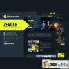 zeroxe consulting company profile elementor template kit