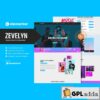 zevelyn music band musician elementor template kit