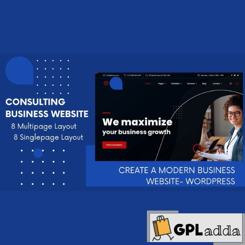 Bizup v2.1.8 - Business Consulting WordPress Theme